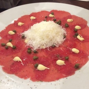 Para empezar - Carpaccio de filete