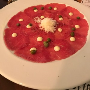 Para empezar - Carpaccio de filete