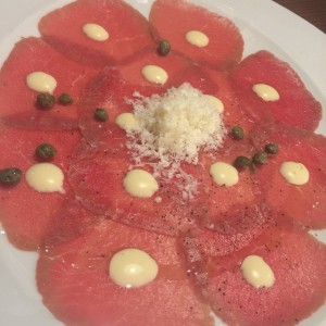 Para empezar - Carpaccio de filete