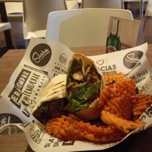 Buffalo chicken wrap