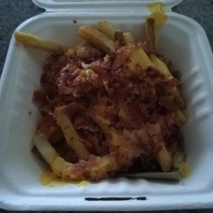 Papas and bacon fries 