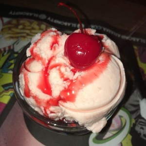 helado de fresa