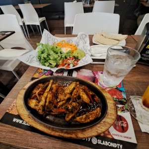 Fajitas de Pollo