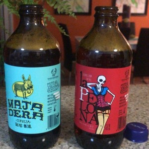 cervezas artesanales variadas