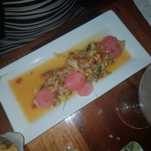 ceviche con pifia 