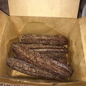 Postres - Churros de Stout