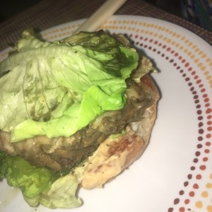 hamburgesa con Extras - Pan Gluten Free 