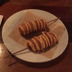 Corn dogs