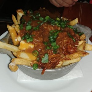 pulled pork fries