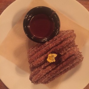 Postre - Churros de stout