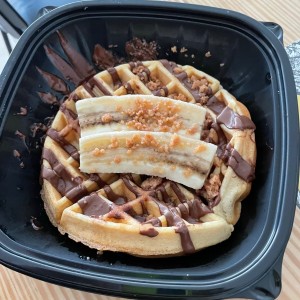 Banana Waffle