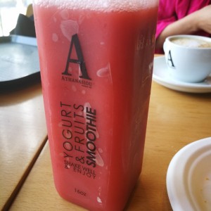 smoothie de fresa