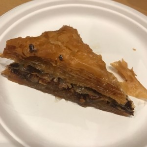 Baklava de nueces