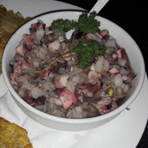 ceviche de pulpo