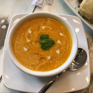 Sopa de zanahoria