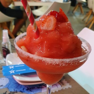 margarita de fresa