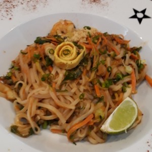 Pad Thai de Mariscos