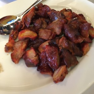 Lomo de cerdo asado