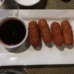 croquetas de queso de cabra