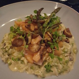 risotto salmon