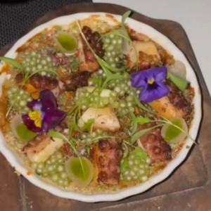 Pulpo y Tapioca