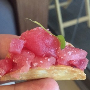 taco de tuna tartare