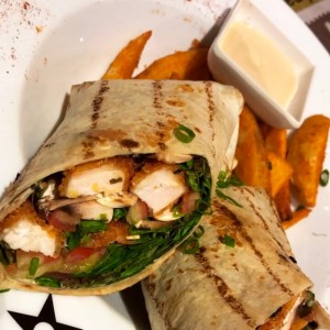 wrap de pollo 