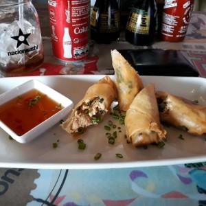 Spring roll de pollo