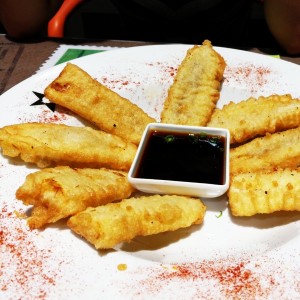 Platano tempura