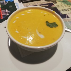 sopa de zanahoria