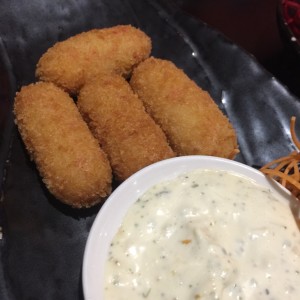 Croquetas de cangrejo