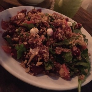 watermelon & beef salad