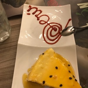 Cheescake de maracuya