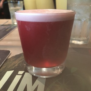 pisco sour de chicha morada