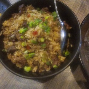 arroz chaufa de res