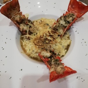 Risotto con Colita de Langosta