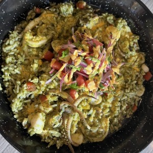 Arroz con Mariscos a la Chiclayana