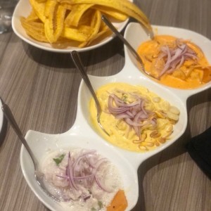 Ceviches - Tres volcanes pescado