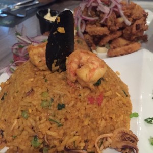 Arroz con mariscos