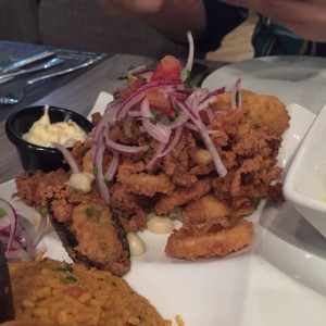 Jalea mixta de mariscos