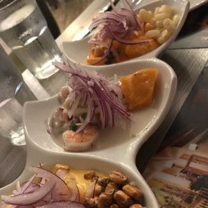 trio de ceviches