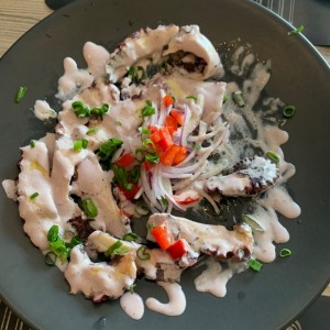 Pulpo al olivo 