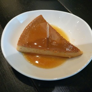 Flan de la casa