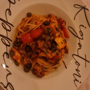 Spaguetti alla Luciana