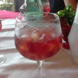 sangria. (deliciosa)