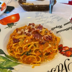 spaguetti amatriciana 