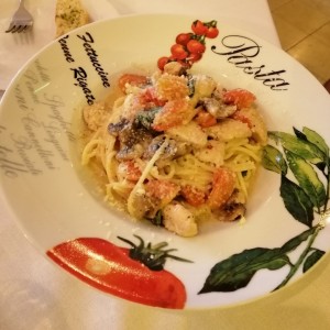 Spaguetti contadina