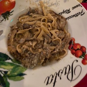 Fettuccine Funghi Porcini