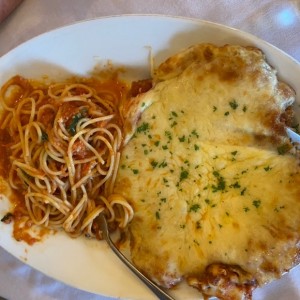 Filete de pechuga a la Parmesana