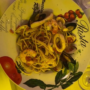 spaghetti frutti di mare